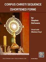 Corpus Christi Sequence Vocal Solo & Collections sheet music cover